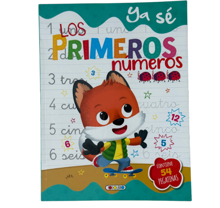 Ya sé los primeros números – Książka z ćwiczeniami po hiszpańsku